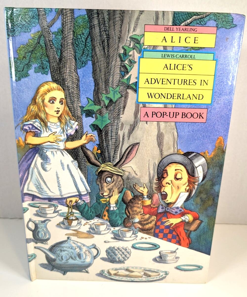 Alice’s Adventures in Wonderland Pop-Up Book Lewis Carroll Hardcover Illustrated